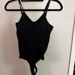 Women's Black Shape-wear Cami  Bodysuit
